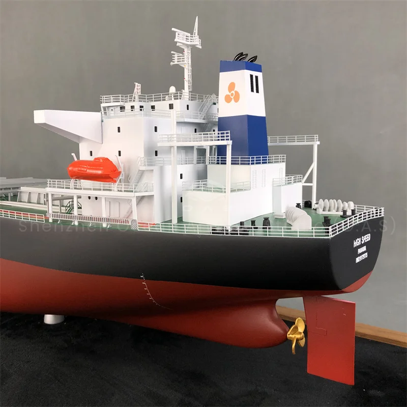 Crafted with exquisite precision, this large bulk carrier model showcases classic Korean Shipbuilding craftsmanship in full detail. It vividly restores the realistic deck layout, standard bulbous bow structure and accurate boat draft display parameters. Made of premium sturdy materials with fine polishing, clear in hierarchy and professional in presentation. Perfect for maritime teaching exhibitions, shipyard technical displays and high-end corporate gifts. Custom scales and markings are available from our factory for academic and business customized demands.Amber@vesselmodel.com Tel: +86 18038048785