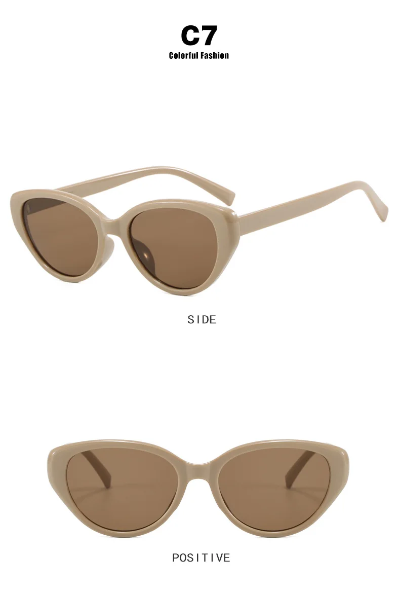 2024 Nuevas gafas de sol ojo de gato Gafas de sol retro de alta calidad Fábrica al por mayor Sombra Mujeres Logotipo personalizado