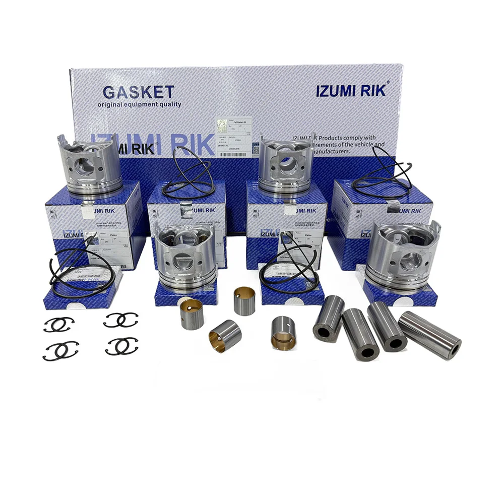 IZUMI RIK 4BH Piston & Piston Ring Set for Yanmar Engine Parts Factory