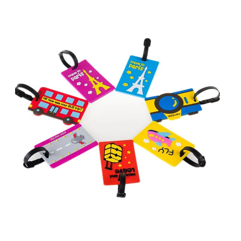 Wholesale Standard Size Pvc Luggage Tag 