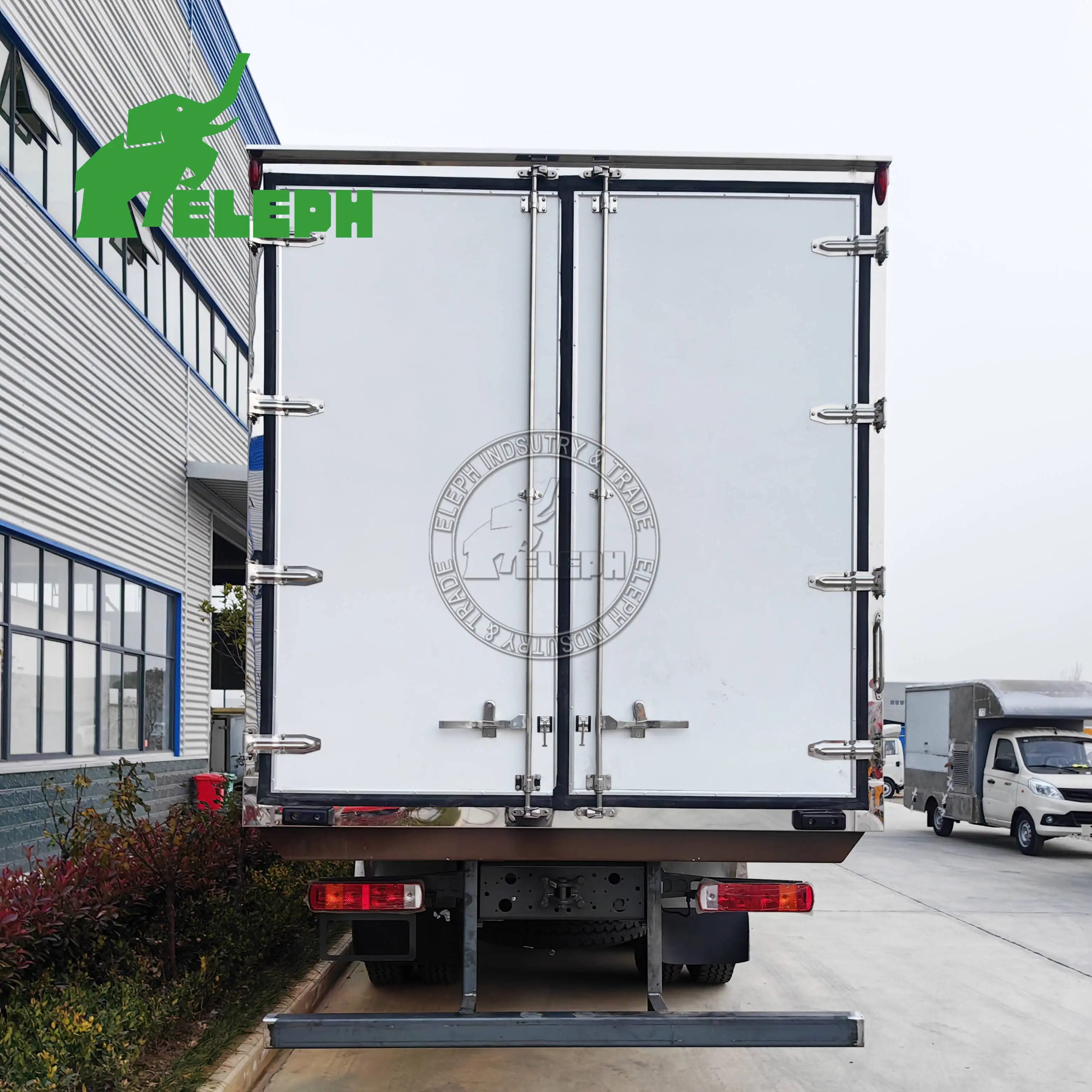 60ton Refrigerated Trucks Trailers Freezer Trailer Refrigeration