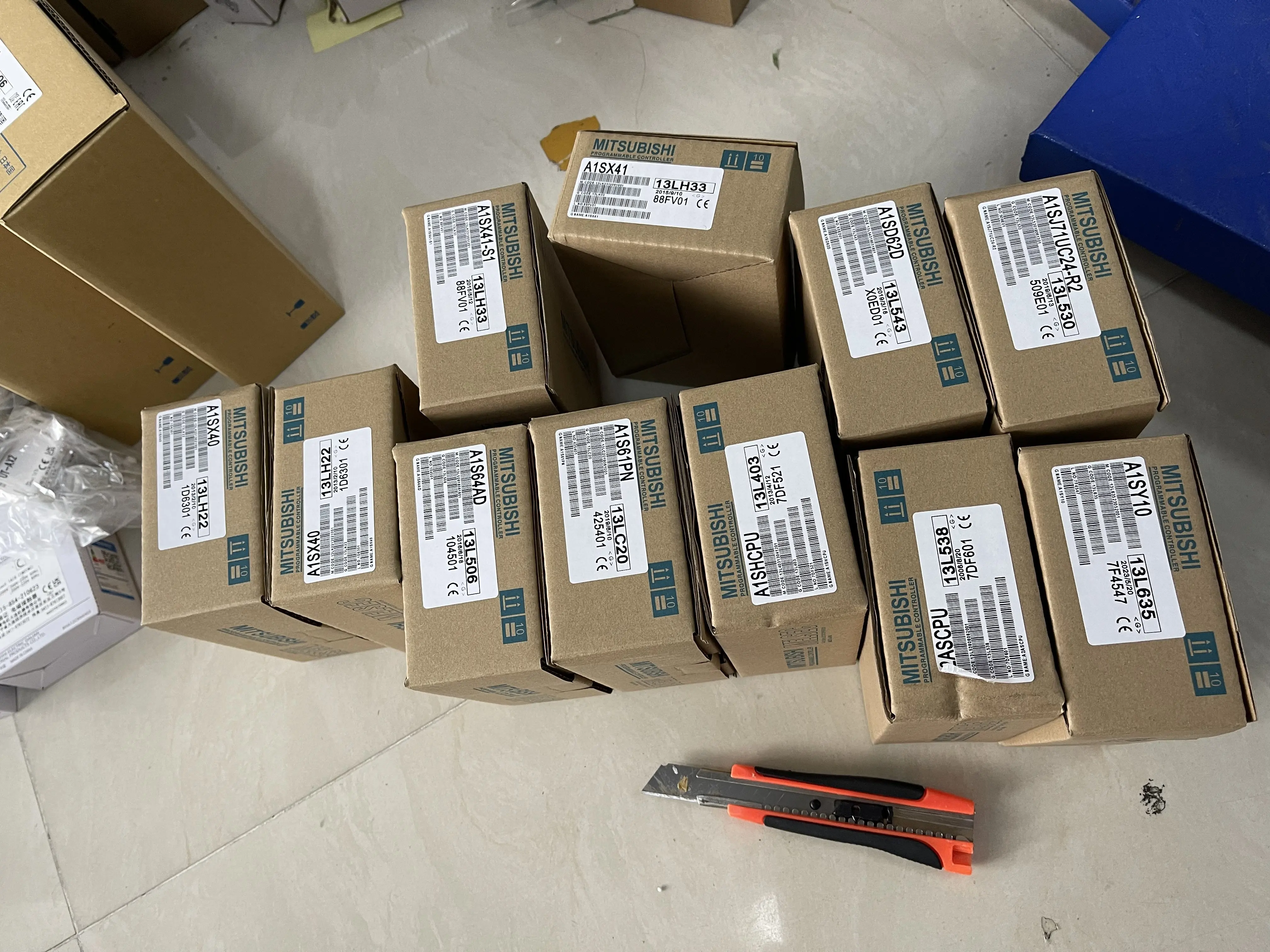 Mitsubishi PLC CPU I O Module A1SX40