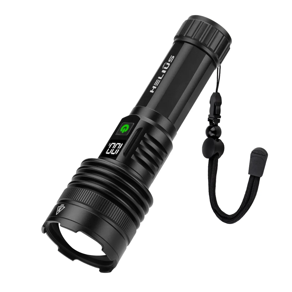 amazon usa rechargeable cree flashlight tactical Kodiak Krown 20000 Lumen with Power Bank A flashlight built for survival kits and bug Panther Vision Flateye F-1000 High-Performance