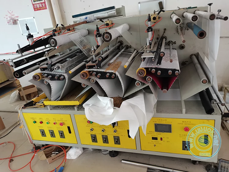 Automatic Hot Fix Spungal Sequence Hotfix Tape Roll Production Manufacturing Auto Rhinestone Brushing Machine for Paper Strass