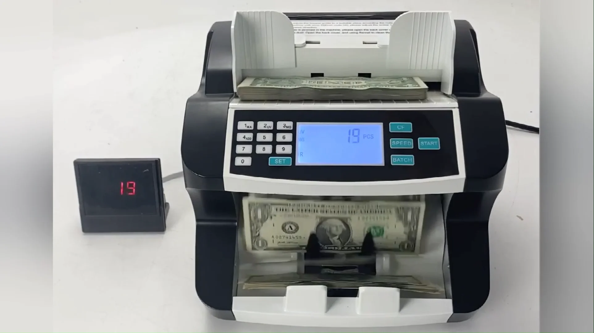 Model 8100 Lcd Display The Most Advance Money Counting Equipment ...