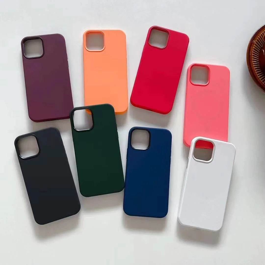 2020 new logo liquid silicone cell phone case for iphone 12 for iphone 12 pro max silicone phone cases magsafes case buy silicone phone cases magsafes case original cell phone case silica gel cell