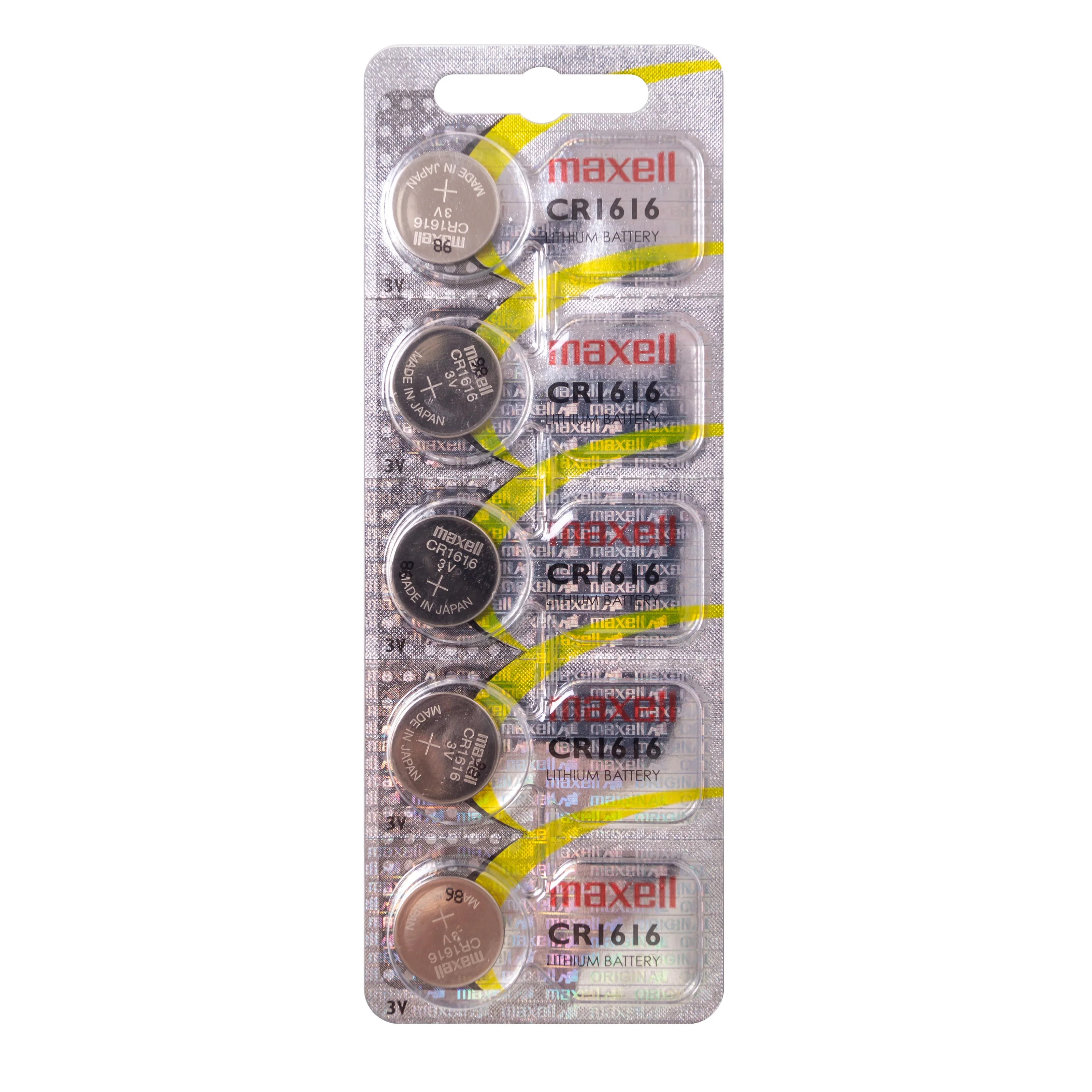 CR1616 3V Lithium Coin Cell Battery Blister Pack CE Certified Consumer Electronics Remote Control Home Appliances Toys Power