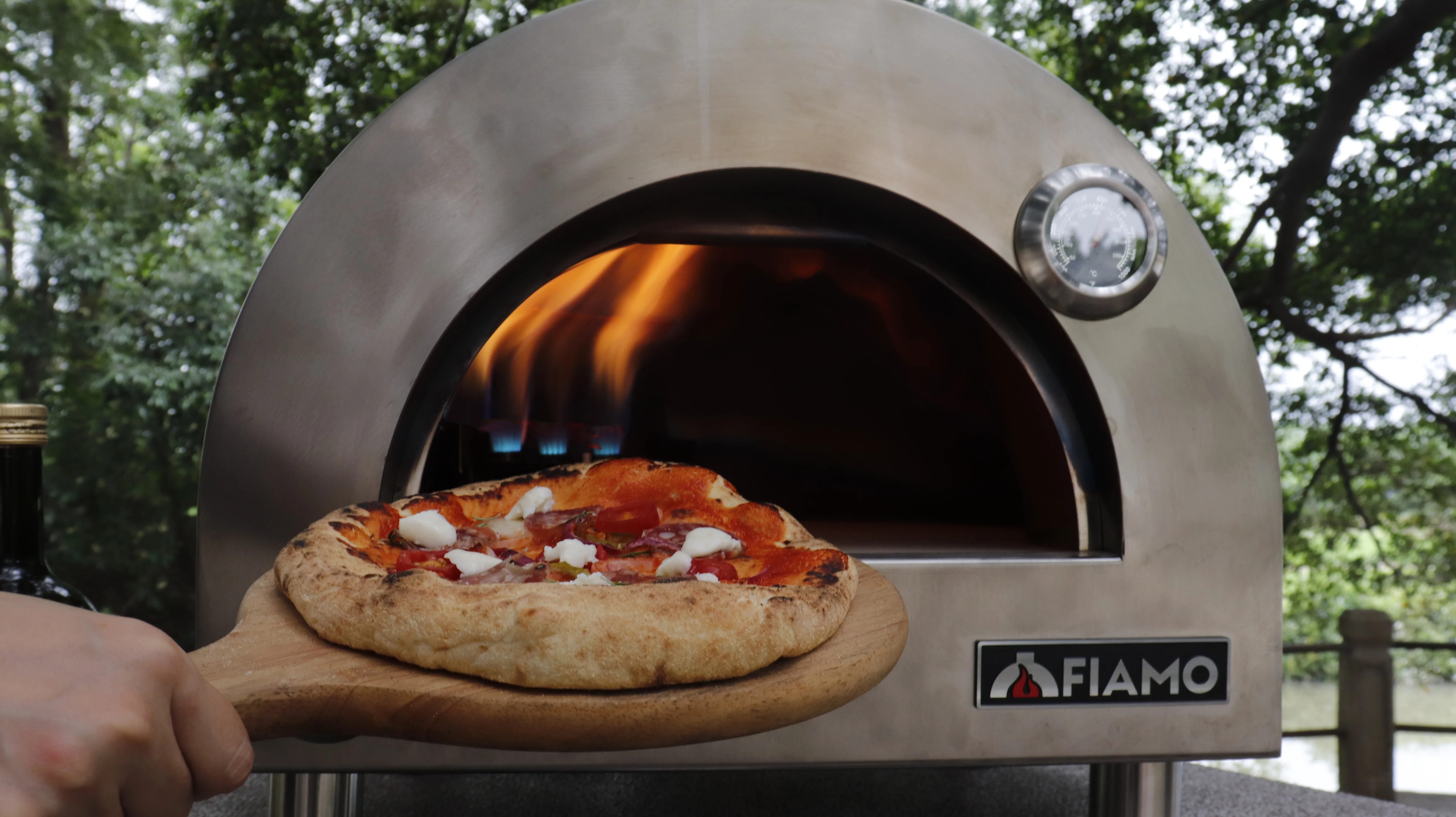 Cecsa Certificate Gas Propane Multifuel Pizza Oven Clay Piza Oven