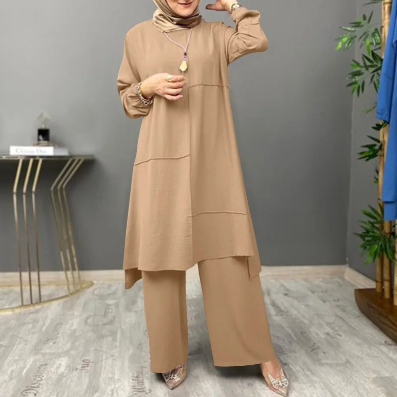 Muslim Women's Modest Elegant Turkey Solid Urban Sportswear