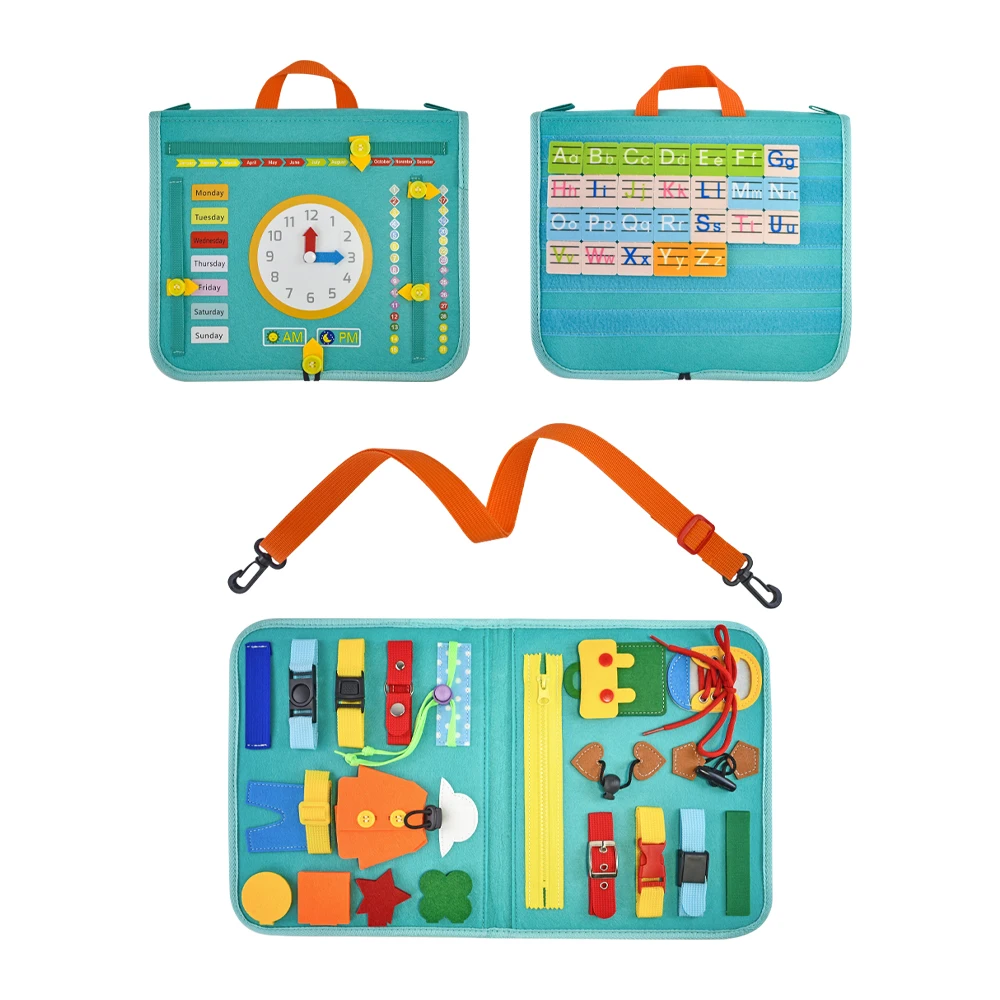 Preschool Educational Activities Toys Quiet Book Toddler Busy Board To Learning Fine Motor