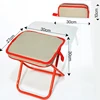 enlarged khaki red