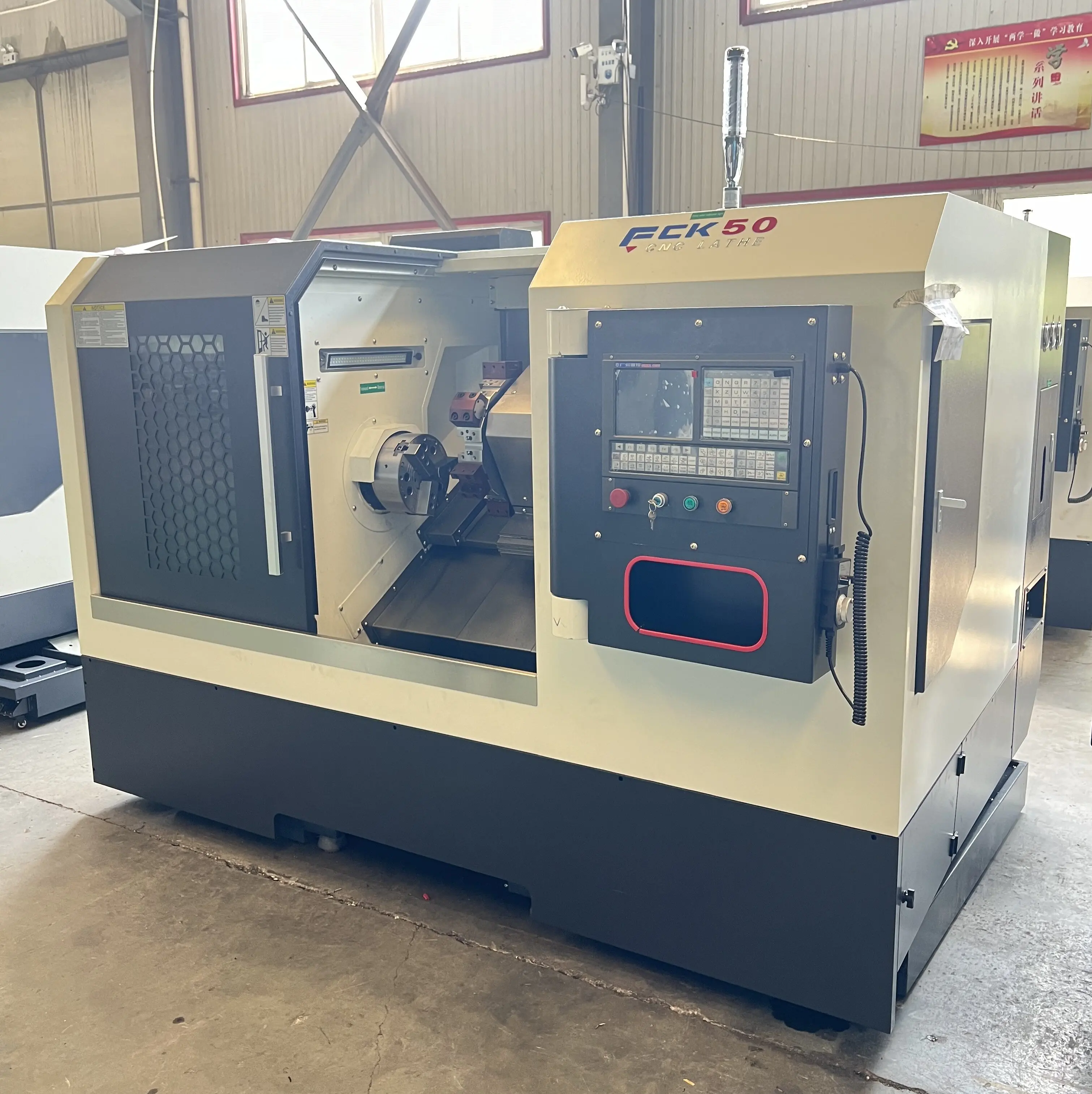 TEBAK Chinese Supplier New Fashion Industrial Vertical Automatic Tool Changer TCK56 CNC Lathe