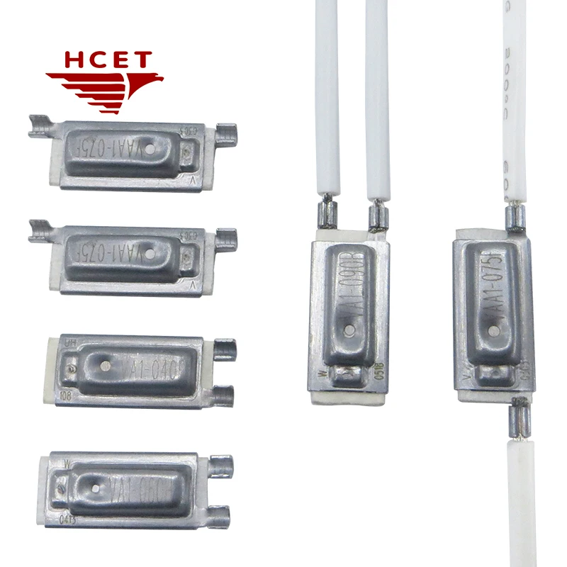 HCET VA1/VAA1 Creep Action Type Thermostat for Car Heat Blanket Electric Thermal Protector Temperature Switch Battery Usage