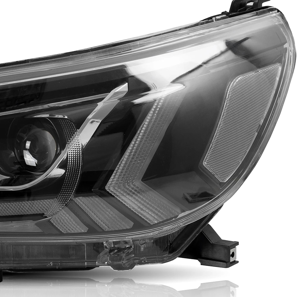 Vland High quality auto led head light system car front lamp  FOR TOYOTA HILUX vigo 2016-2019 details