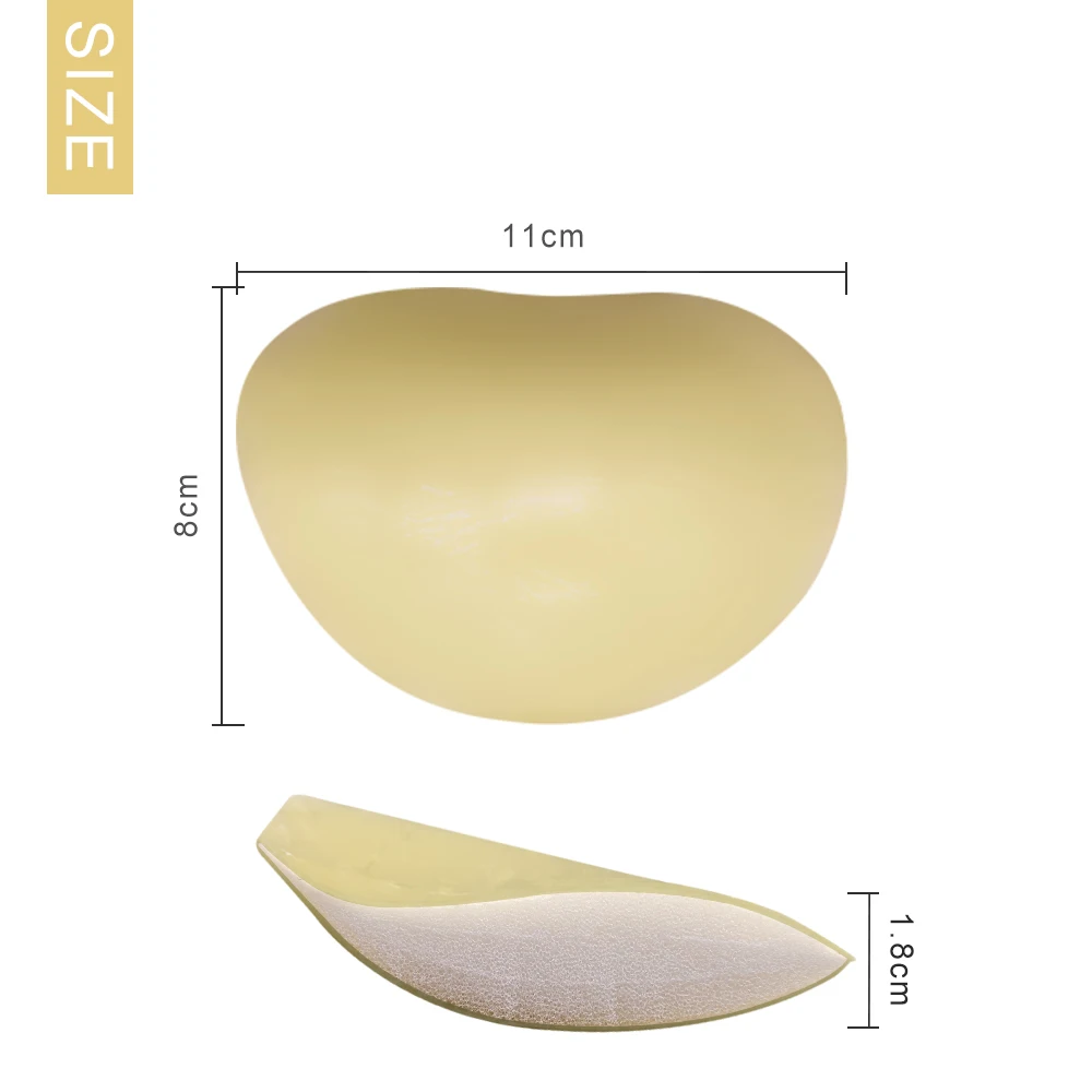 Reusable Silicone Adhesive Push Up Bra Double Sided Sticky Padded Bra