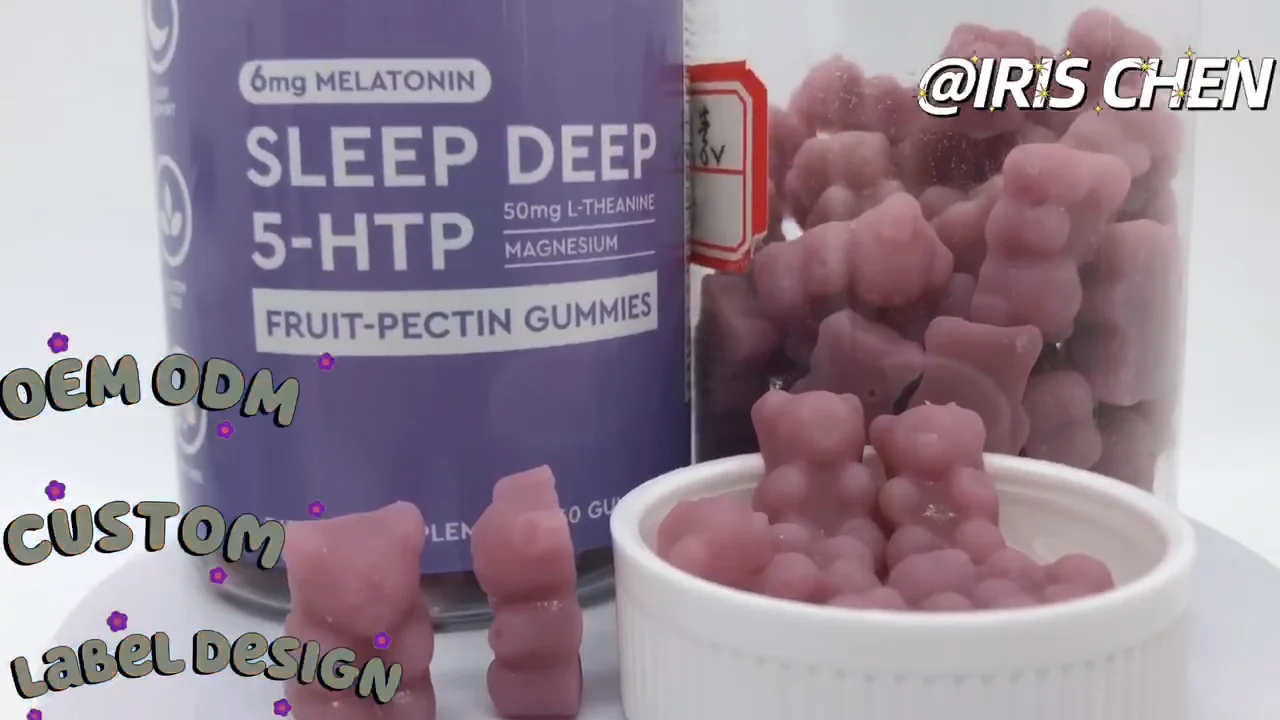 Melatonin Gummies Sleep With Elderberry Aid Good Sleep Gummies Stress ...