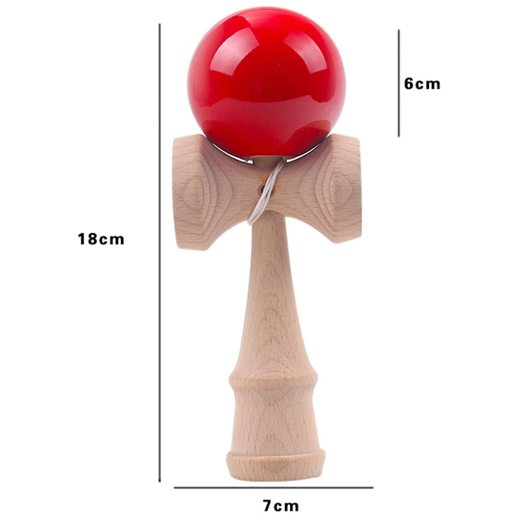 New Popular Kendama Solid Ball Toy Kendama Skillful Juggling Ball 