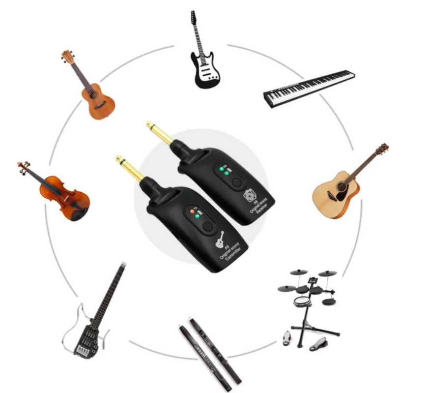 A8 Guitar Wireless Transmission System Wireless Transmitter Receiver