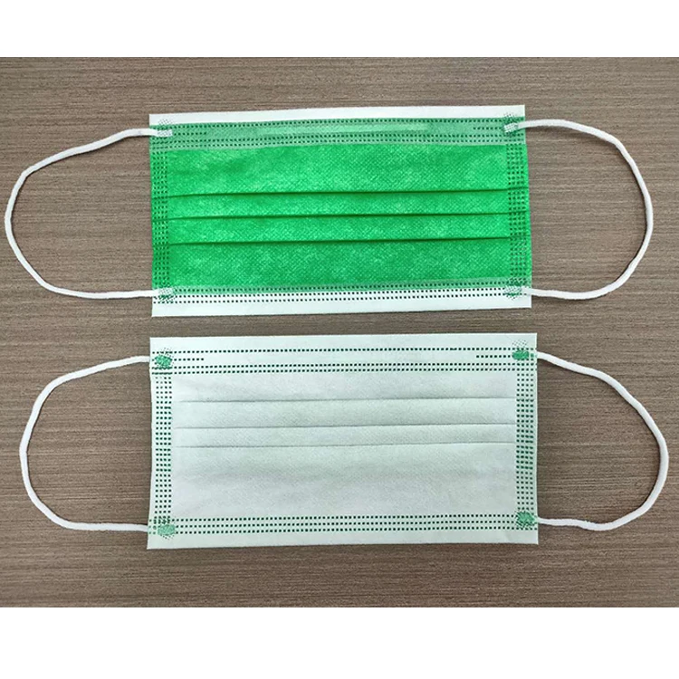 
Prompt Shipment Meltblown Cloth Disposable Masks Civilian, 3Layer Ordinary Protective Daily Different Color Disposable Face Mask 