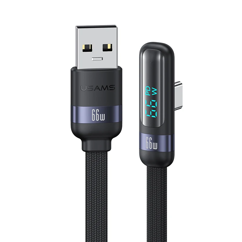 USAMS SJ651 Fast Charging 6A Type C Cable for Huawei Fast Charging Data Cable for iPhone