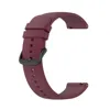 Wine Red Black Buckle
