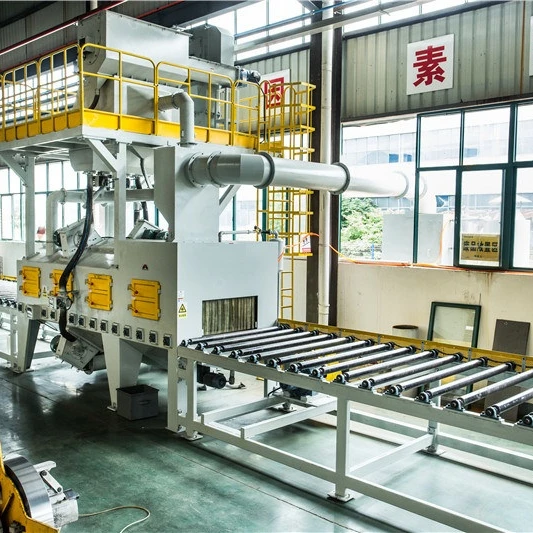 Steel Sheets / Beam/ Structure/ Large-Scale/Conveyor Through/Roller/ H-Shaped Shot Blasting Machine and Sandblasting Machine