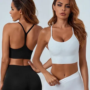 Manufacturer High Fashion Ladies Seamless Wireless Padded Bra Top