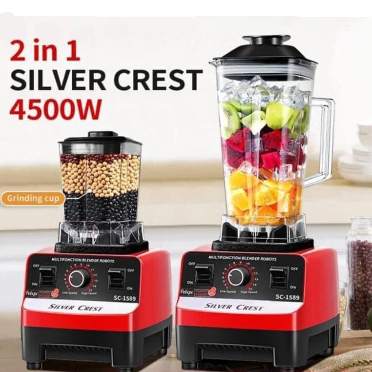 smoothie blenders and juicers mixeur juice commercial heavy duty silver