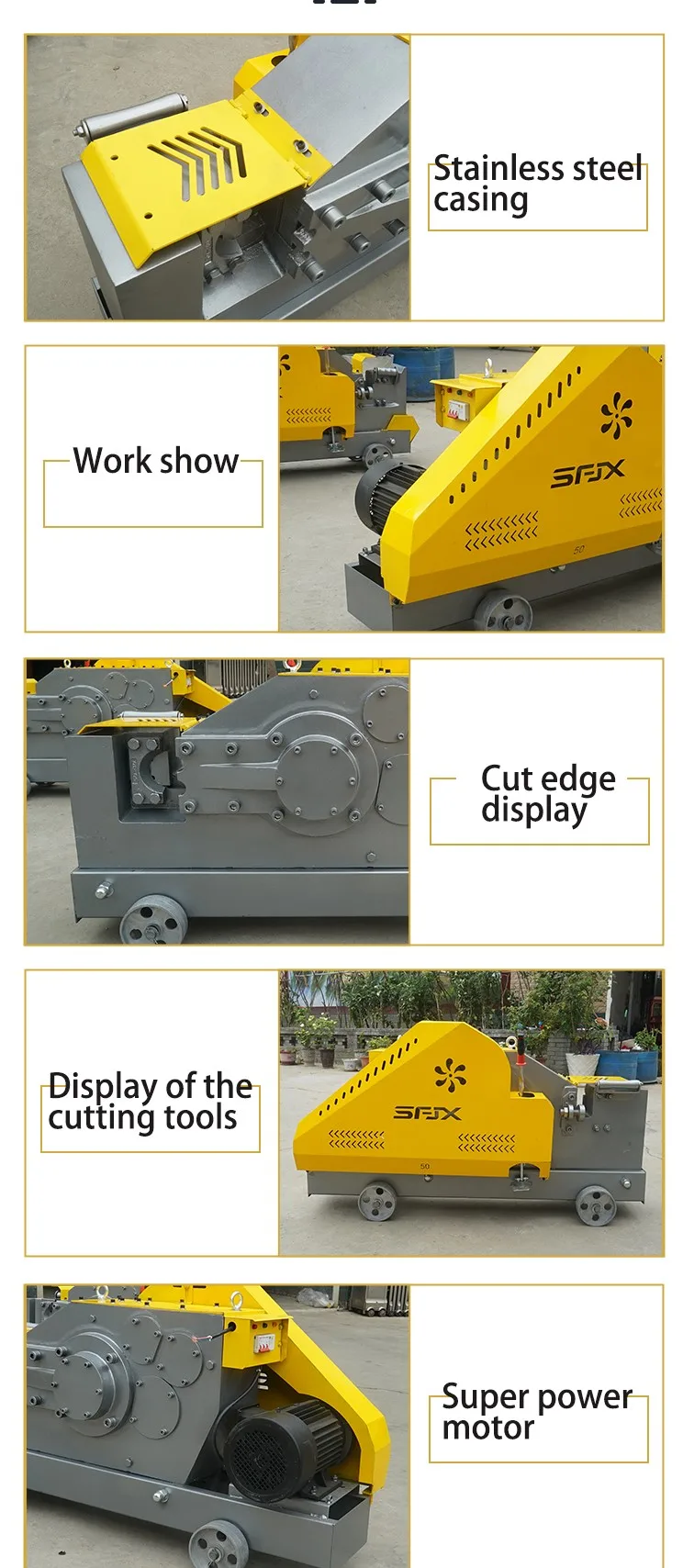 GQ50 Steel bar Cutting Machine