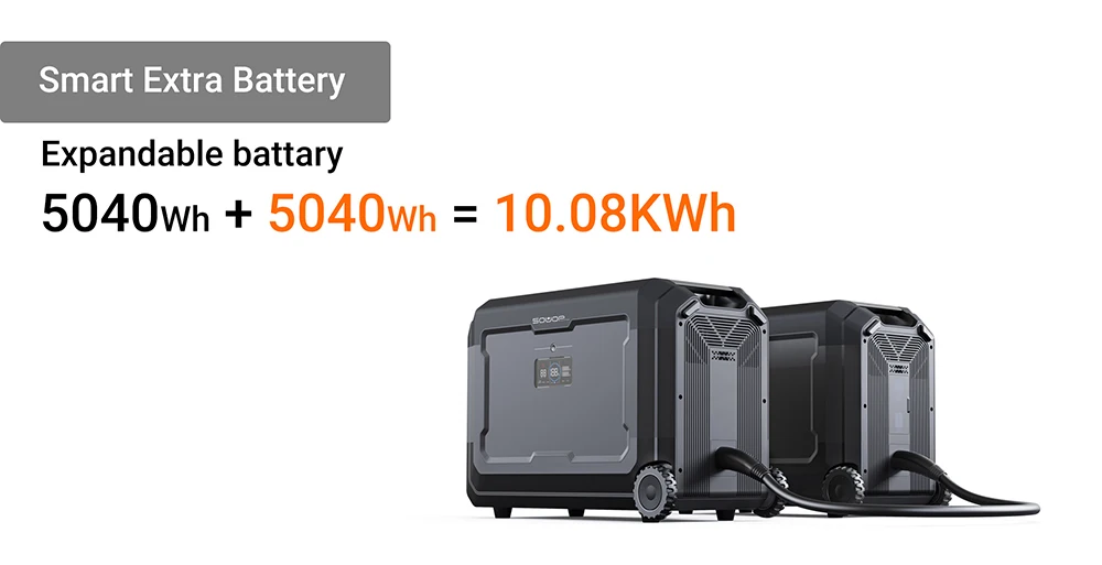 4000w 5000w Lifepo4 Battery Portable Power Station Solar Generator Ups ...