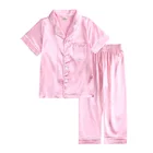 Pajamas Sleepwear Pyjama Pajamas Pink Children Pajamas Cotton Clothes Set Rabbit Cartoon Sleepwear Kids Pajamas Toddler Outfits Child Pyjama