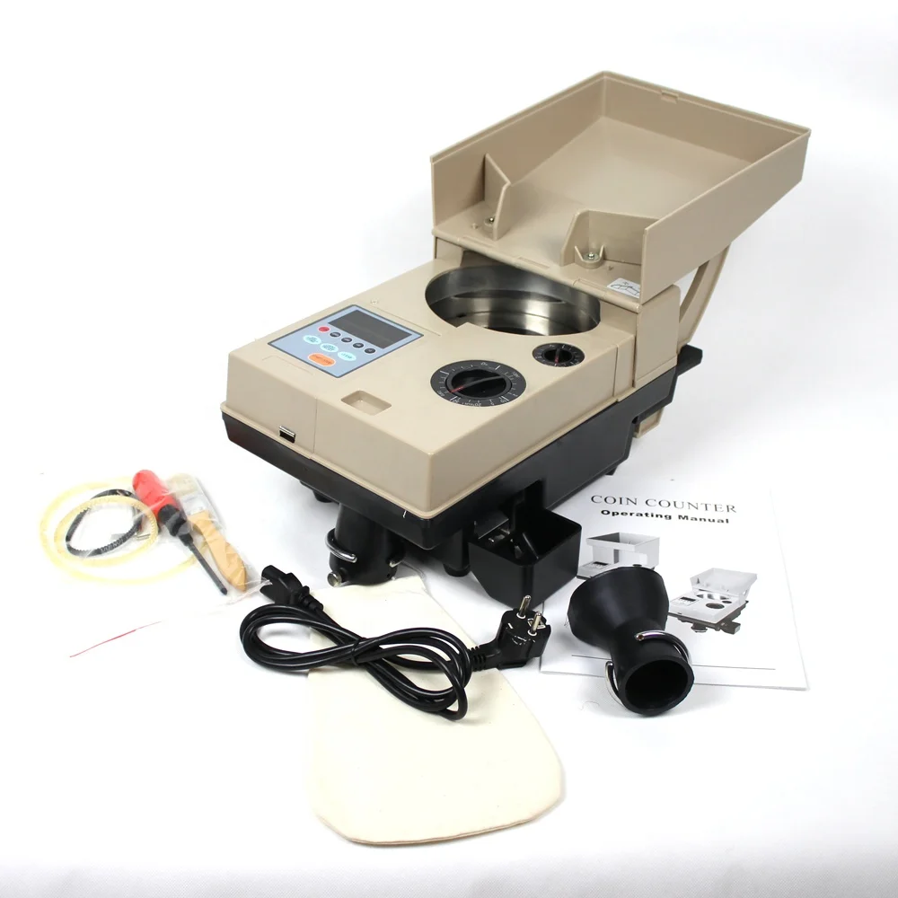 オフィス家具 COIN COUNTER CS-200 CS-200 High Accuracy Coin Sorter - 1500 Coins/min Counting