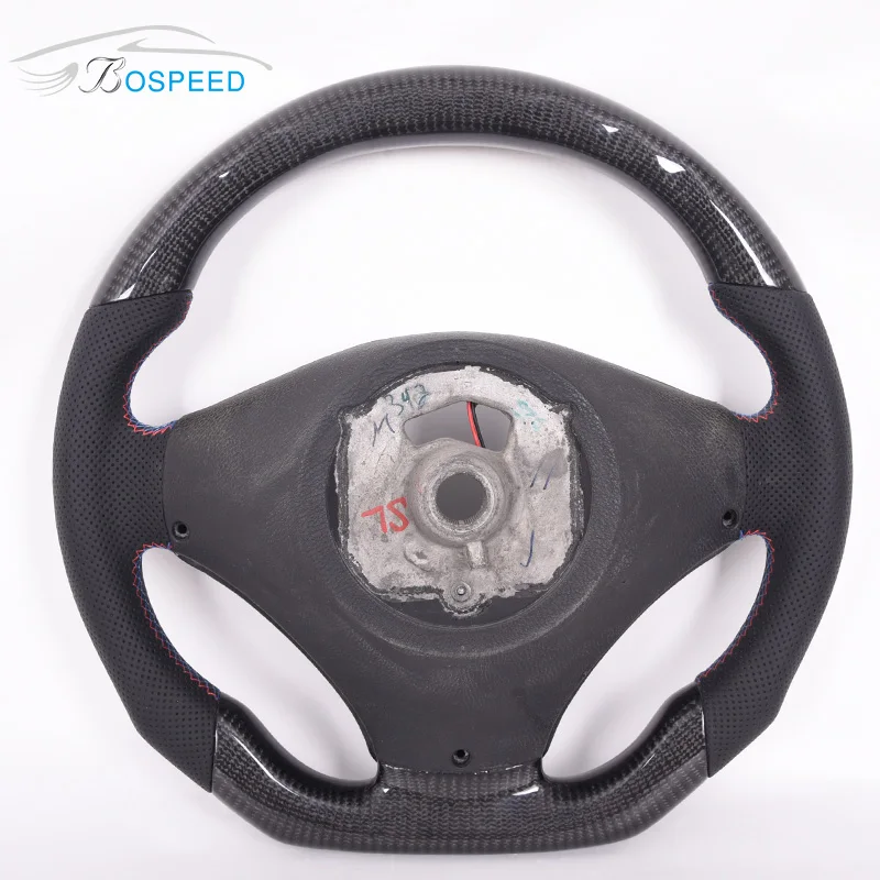Углеродного волокна светодиодный руль для Bmw E90 E92 E93 M3
