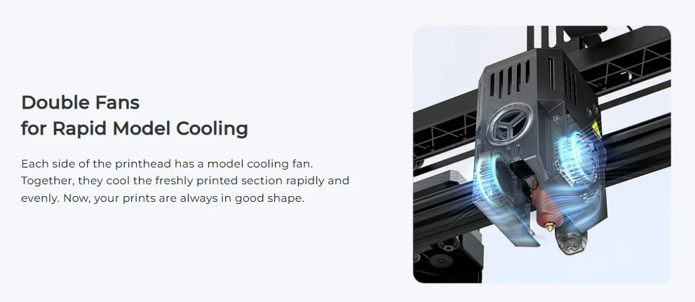 Impressora 3D Ender-3 V3 KE de baixo custo com compensação automática de eixo Z, perfeita para prototipagem caseira, projetos DIY e educação (EU Creality OS)._voghion.com
