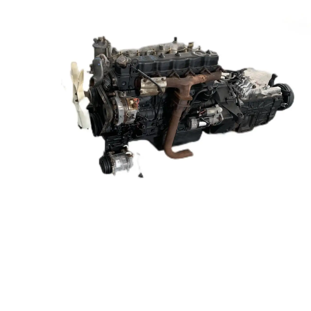 For  Truck Original 6 Cylinder Diesel Engine Assembly Second-Hand 6BG1