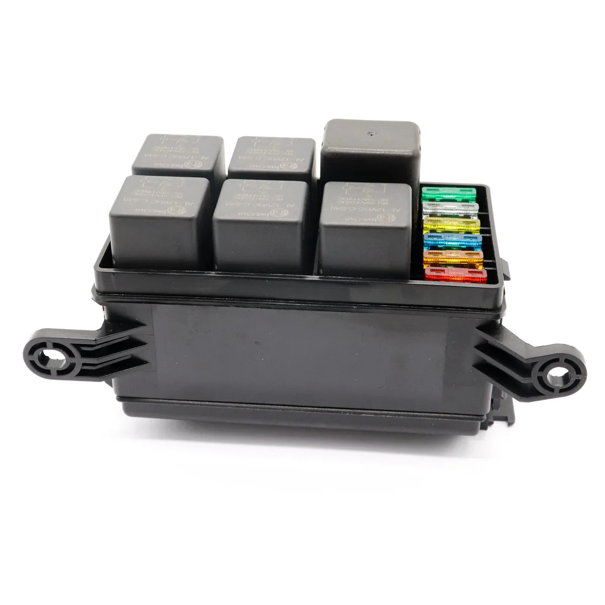 12V Auto 11 Way Fuse Relay Box Block Con Relè Un 5 Pin E Fusibili Per Autoveicoli Marine Truck Trailer Boat 88182179
