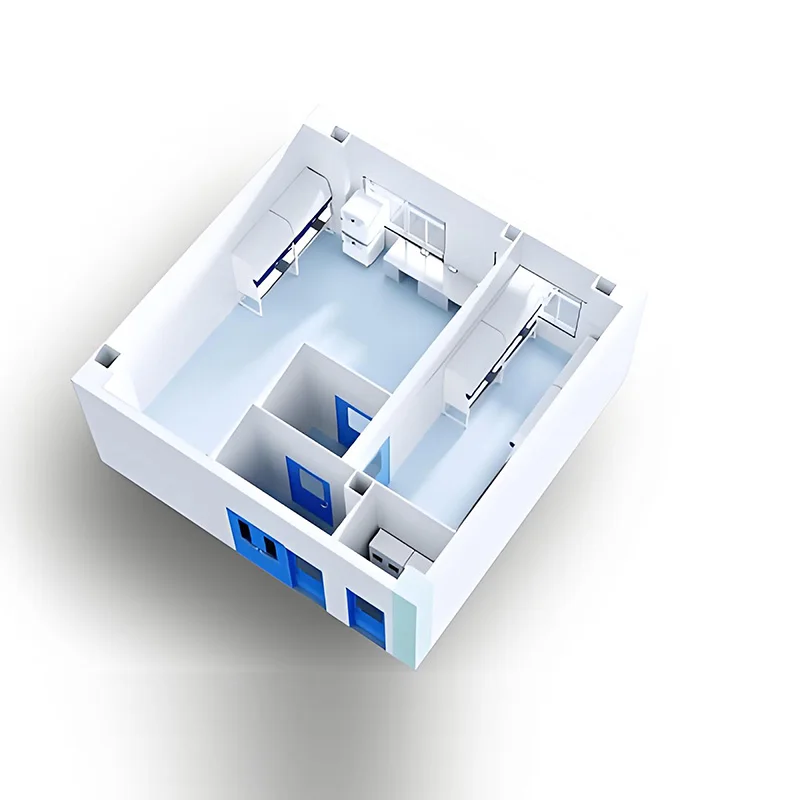 product huaao modular cleanroom construction for clean areas such as laboratories clean rooms hospitals computer rooms food processing-3