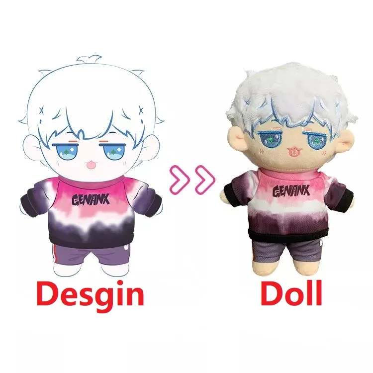 Custom Cute Plushie Korean Star Doll Kpop Plush Idol Doll Made Your Own