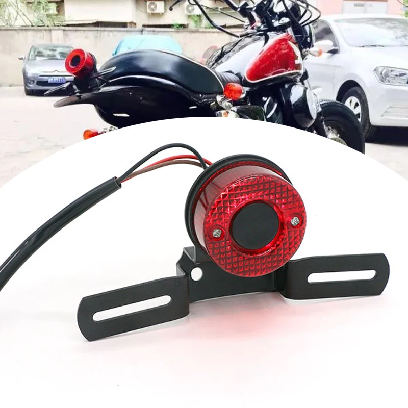 rørledning Fugtig delvist Wholesale Cafe Racer Tail Lights ABS Brake Stop Light Rear Taillight For  Modified Motorcycles From m.alibaba.com