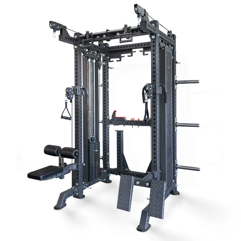 High Quality Custom Gym Equipment on Sale Fitness Rack Strength Training Squat Power Rack Multi Mutli Function Station