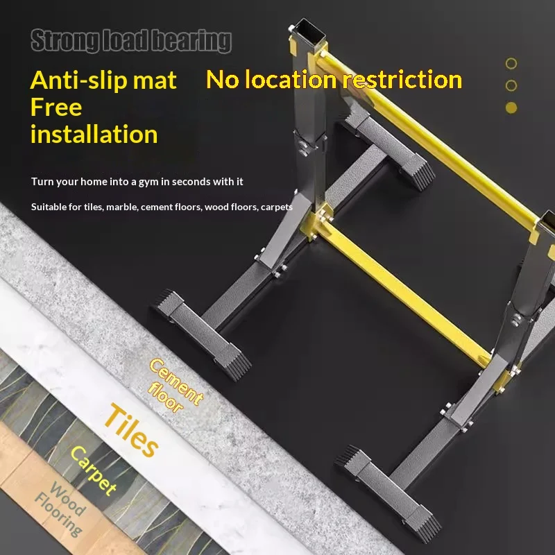 Home Indoor Parallel Bars Horizontal Bar Floor-Standing Single Double Bars for product detail 3