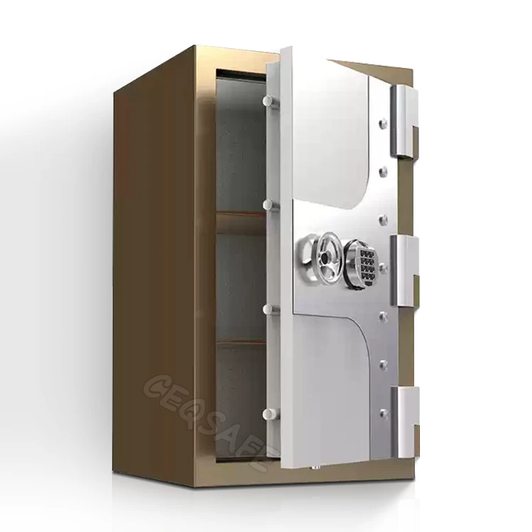CEQSAFE Heavy Duty Custom Electronic Home Security Fireproof Safe Digital Biometric Fingerprint Metal Fire Proof Safe Box