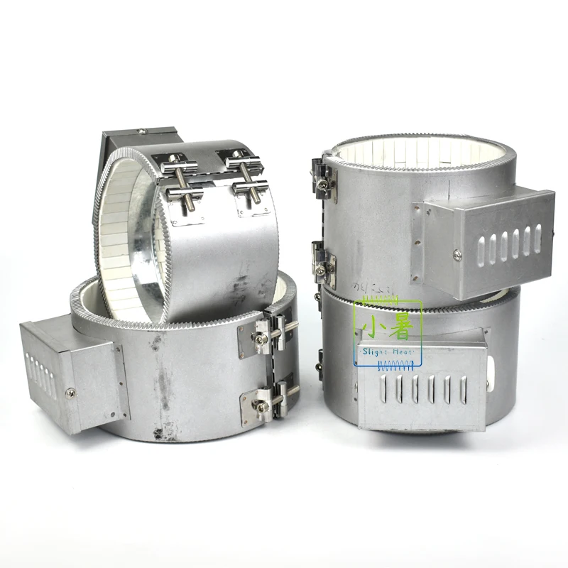 Slight Heat 220v 500w 500mm Lead Cable Clamp Ceramic Heater Band For Pp