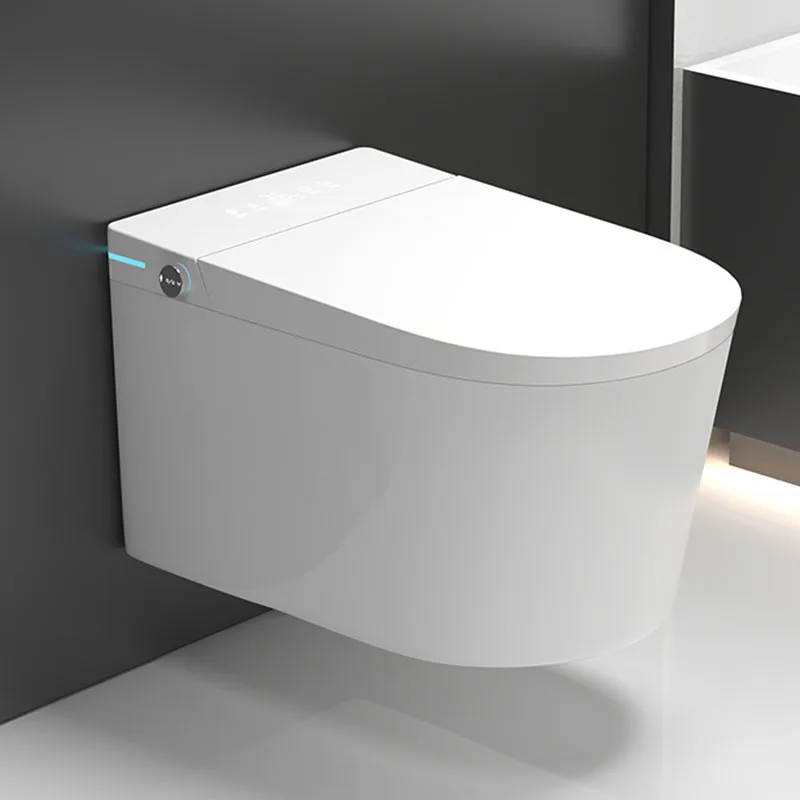 High Quality Concealed Cistern Back To Wall WC Toilet Set Bathroom Tankless Intelligent Wall Hung Smart Toilet