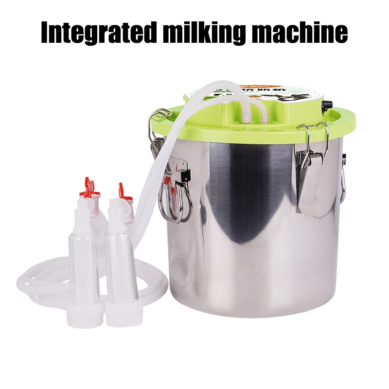 12L Electric Sheep Goat Milking Machine Portable Automatic Stop Milk Sucking Machine for Goats Lamb