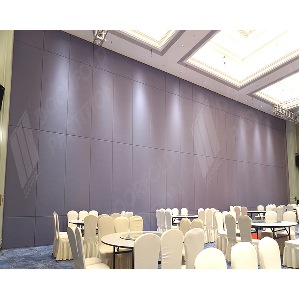 Sliding Aluminium Soundproof Wall Partition Soundproof Portable Wall