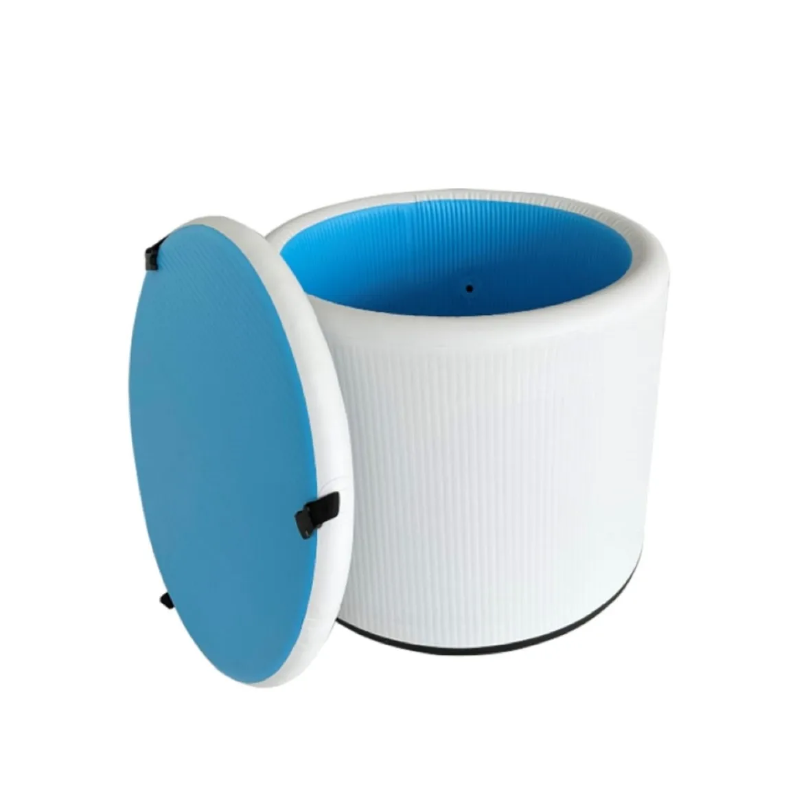High Quality Sauna With Premium Ice Bath Chiller Drop Stitch Pvc Inflatable Cold Plunge