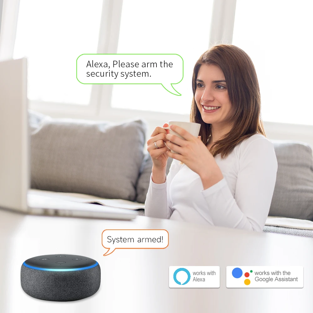 Smart Home Security with Alexa Voice Control 2G/4G GSM