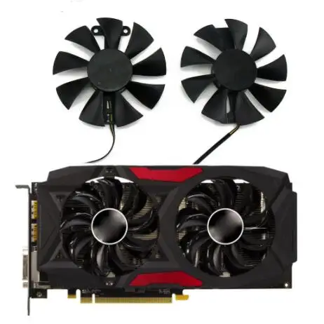 GA91S2U Powercolor Red Devil RX580 GPU Cooler Fan Replacement