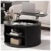 Sollevamento rotondo nero a